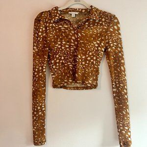 TopShop Sheer Blouse